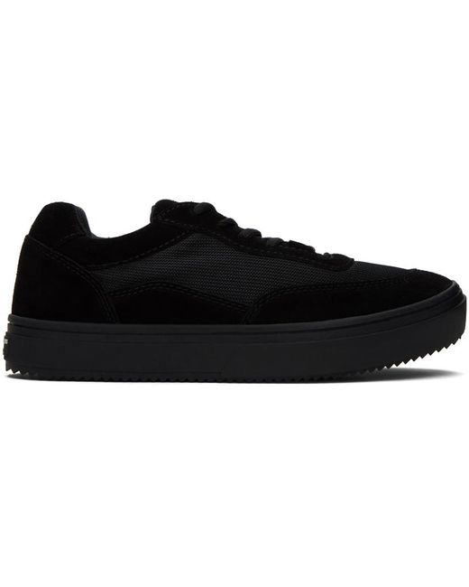 Comme des Garçons Black Suede & Mesh Sneakers for men