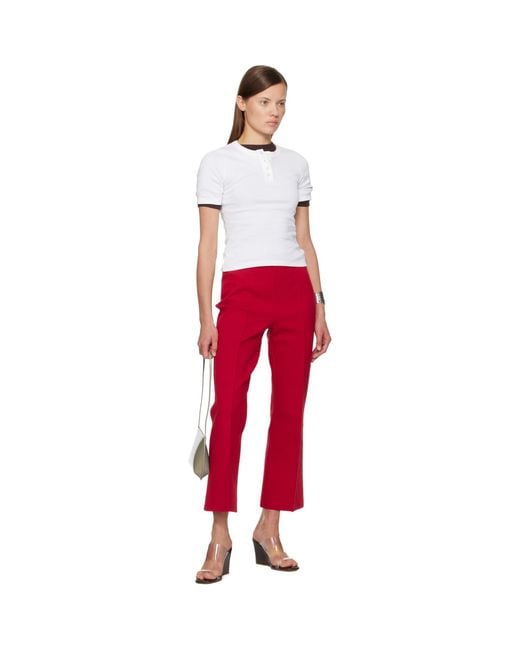 Flore Flore Red Jess Henley