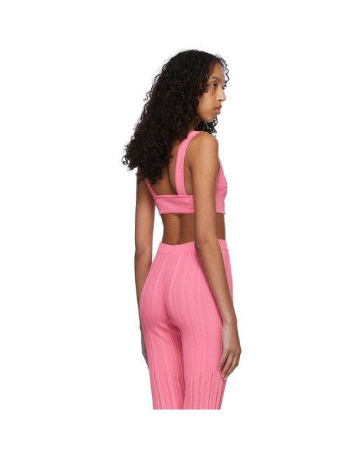 Marco Rambaldi Pink Viscose Bra