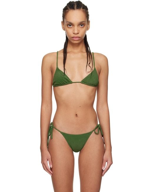 Tropic of C Black Equator Bikini Top