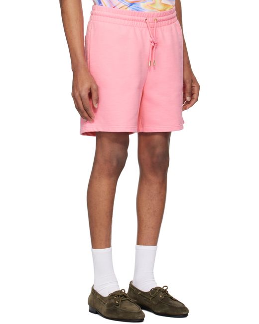 メンズ Casablanca ピンク Casa Way Skate スウェットショートパンツ Pink