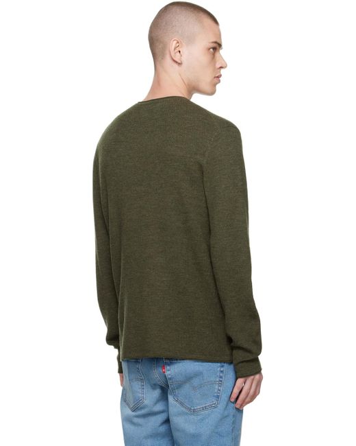 Rag & Bone Green Ragbone Collin Sweater for men