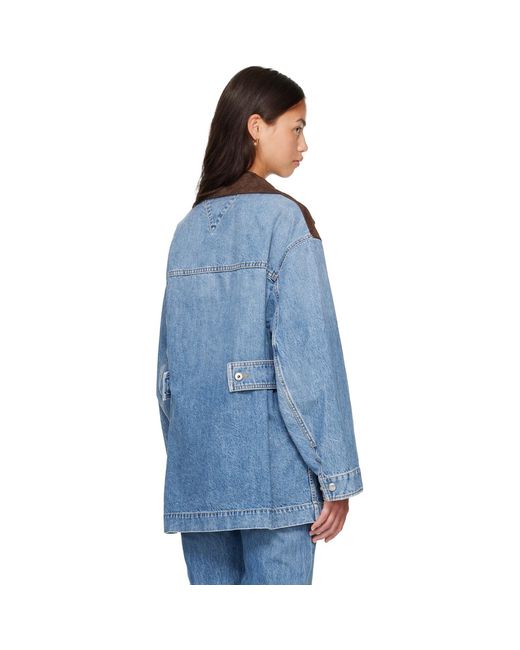 Bottega Veneta Blue Vintage Indigo Denim Jacket