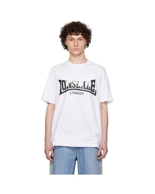 PROTOTYPES White Backless T-Shirt for men