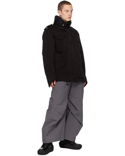 C.P. Company Black Field Jacket for Men Lyst Canada