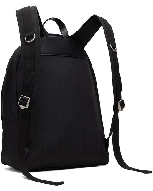 Jil Sander Black Lid Backpack for men