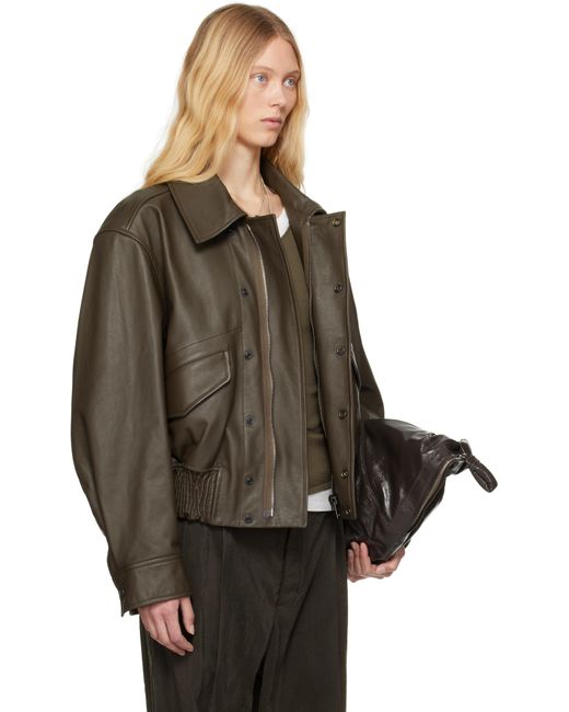 【関税込み】LEMAIRE ブラウン レイヤード ジャケット セール】WORKWEAR JACKET（その他アウター）｜LEMAIRE（ルメール