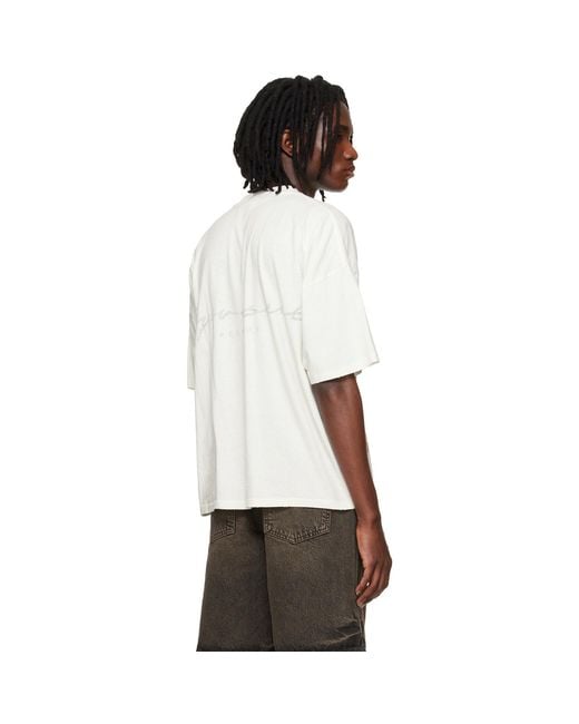 Represent Natural Off- Western Dobermans T-Shirt for men