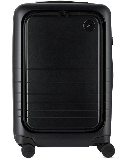 Monos Black Carry-on Pro Plus Suitcase for men
