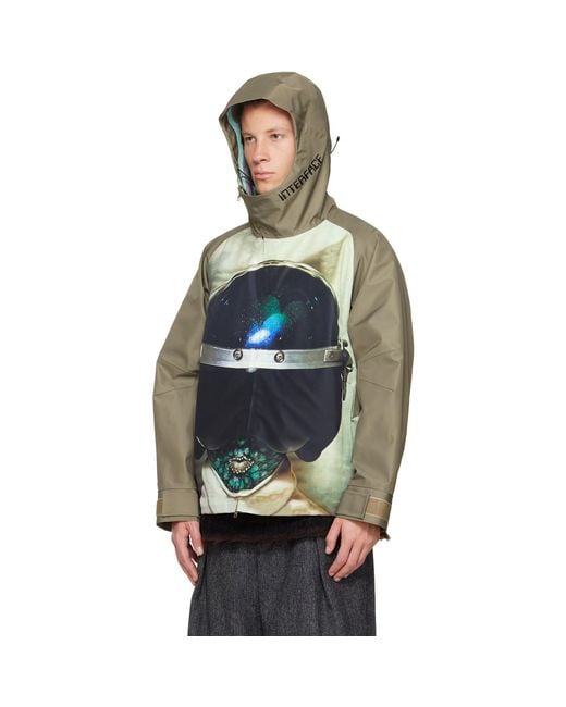 Undercover Blue Khaki Uc2E4205-1 Jacket for men