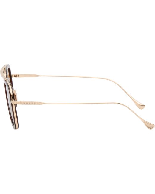 Dita Eyewear Brown Flight.006 Sunglasses for men
