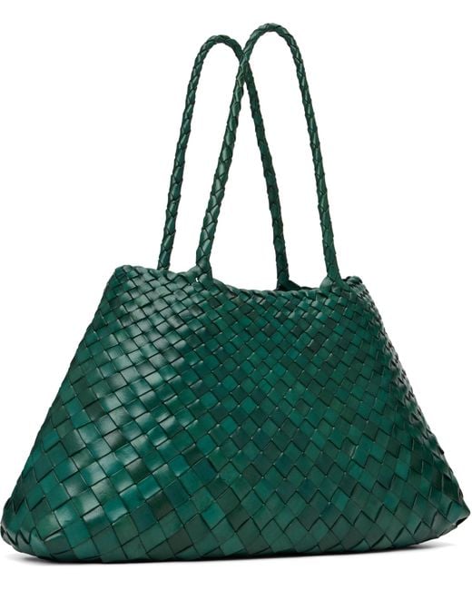 Dragon Diffusion Green Santa Croce Big Tote