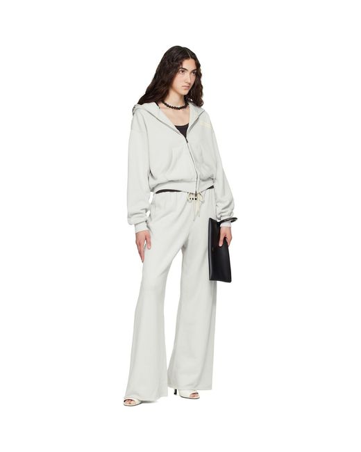 Fear Of God Gray Full Zip Hoodie