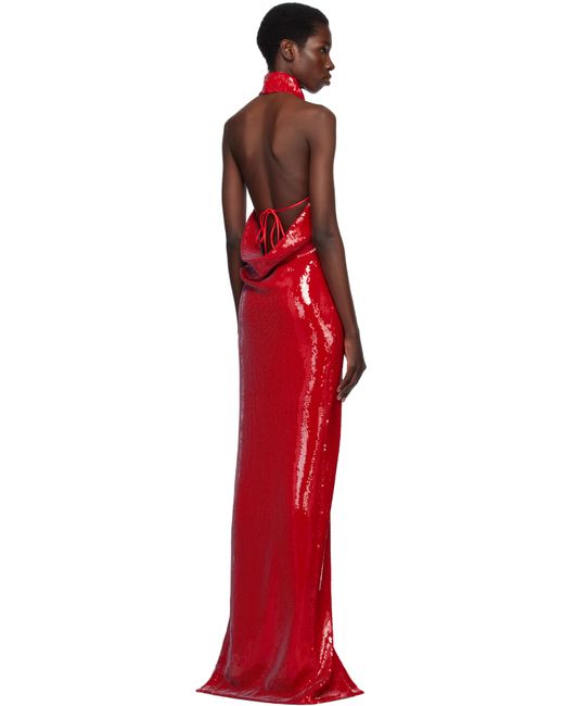 Dresses > occasion dresses > gowns Balmain en coloris Red