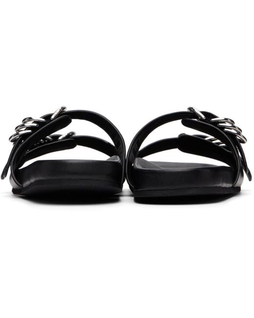 Rag & Bone Black Rue Leather Sandals