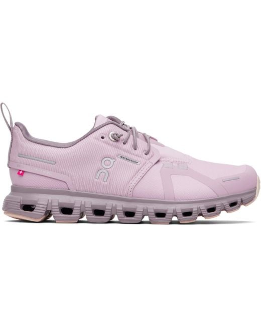 On Shoes Black Cloud 6 Waterproof Sneakers