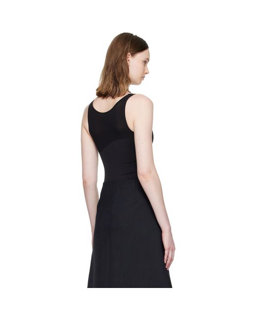 Wolford Black Shade Sleeveless String Bodysuit