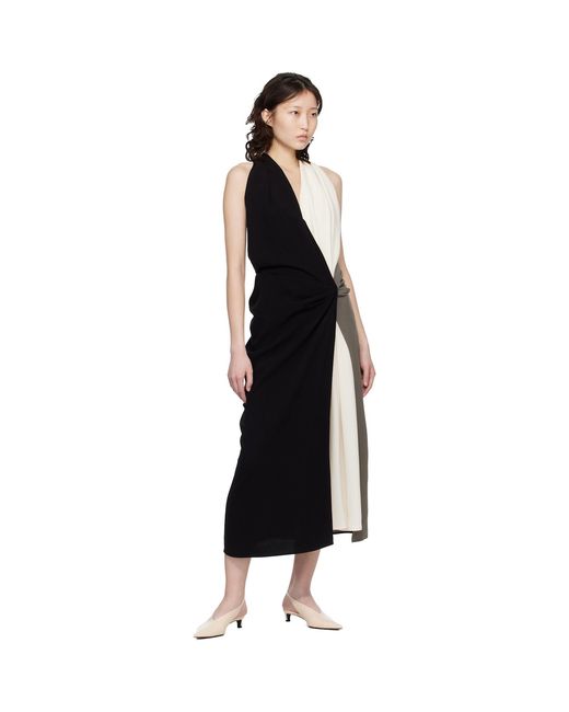 Proenza Schouler Black Elsa Midi Dress