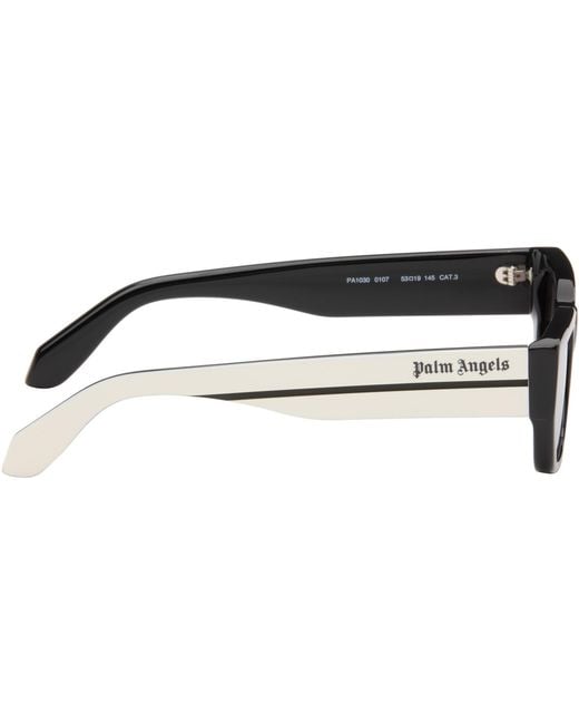 Palm Angels Gray Moss Sunglasses for men