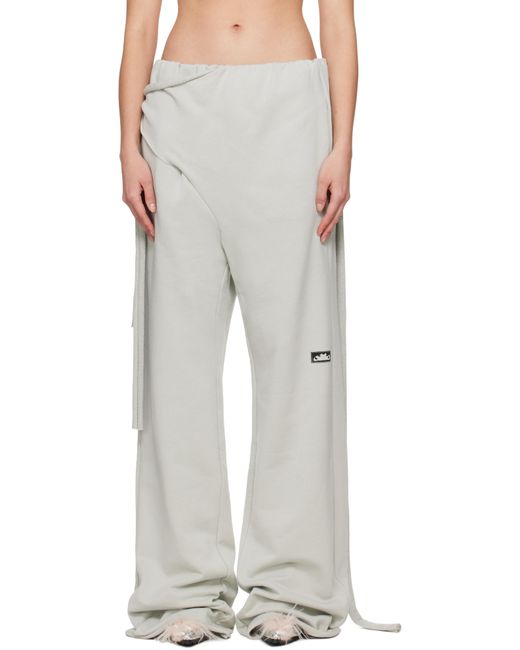 OTTOLINGER White 'Otto' Wrap Sweatpants