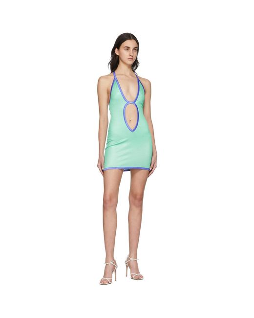 POSTER GIRL Black Ssense Exclusive Regina Playsuit Dress