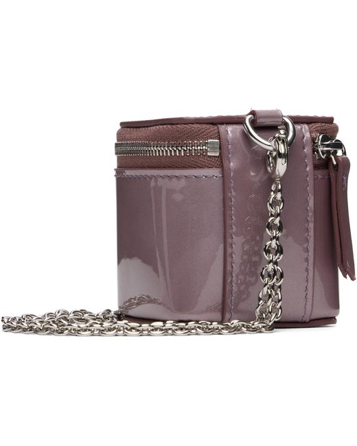 Maison Margiela Black Mini Cube Chain Bag