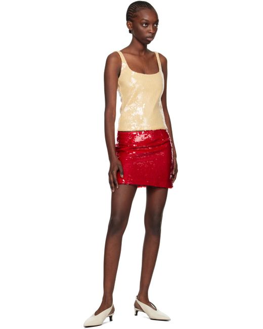 16Arlington Red Quattro Miniskirt