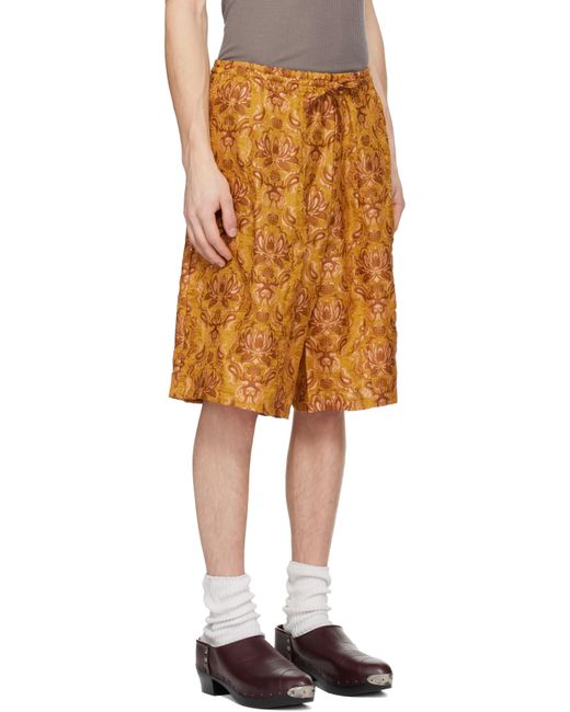 Needles Black Kae Tanaka Edition H.D. Shorts for men