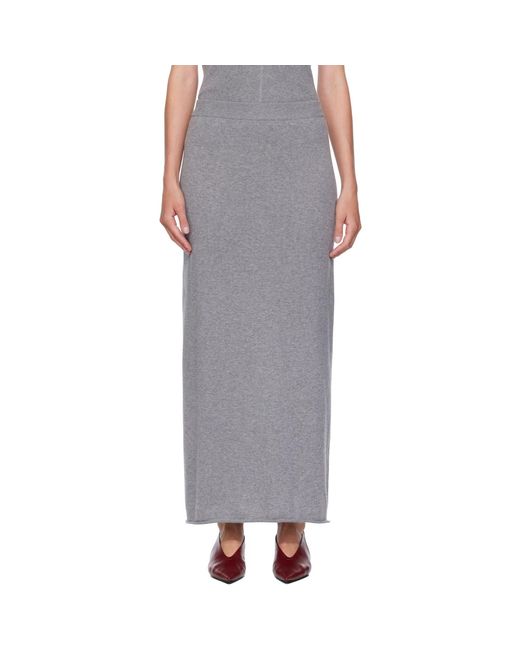 Lisa Yang Black Charlotta Midi Skirt