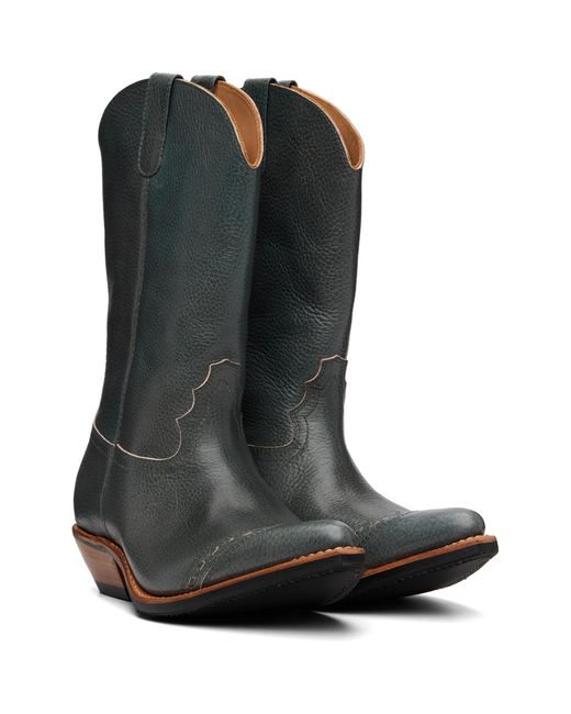Our Legacy Green Consultant Boots
