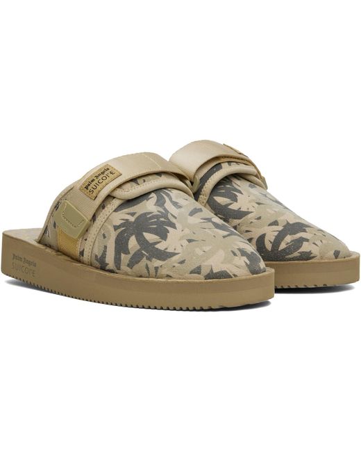 Palm Angels Black Suicoke Edition Zavo Slippers