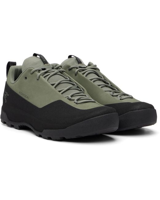 Arc'teryx Black Khaki Konseal Sneakers for men