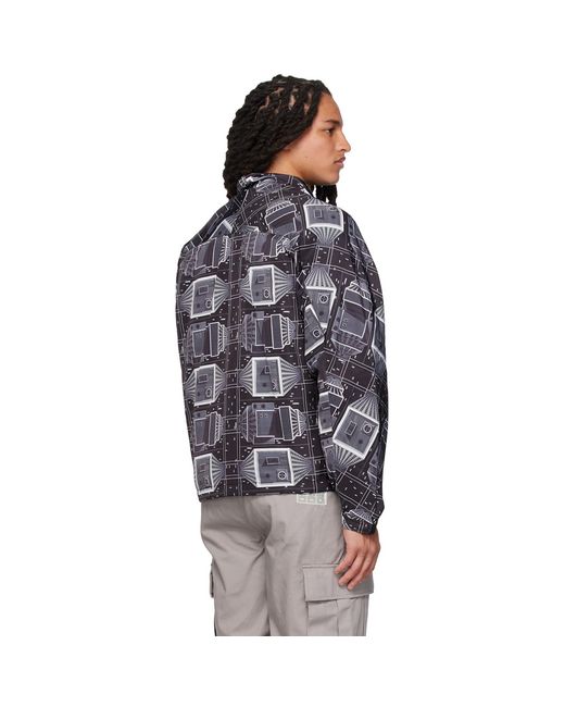 BBCICECREAM Black Skyscraper Jacket for men