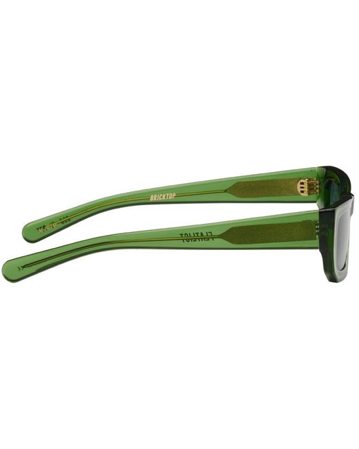 FLATLIST EYEWEAR Green Bricktop Sunglasses Lyst
