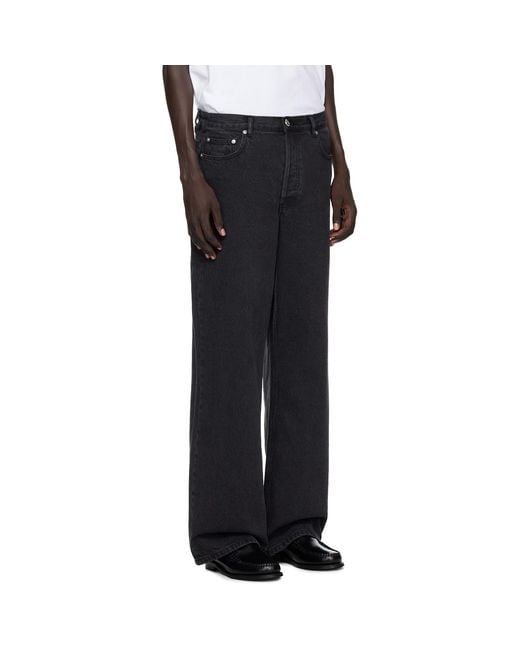 A.P.C. Black Aaron Jeans for men