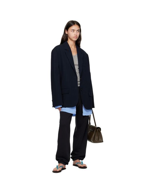 Acne Black Cotton Sweatpants