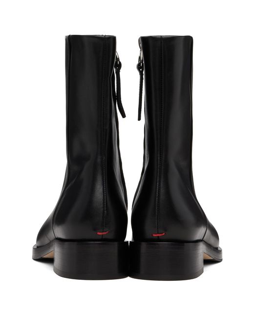 Aeyde Black Vincent Boots