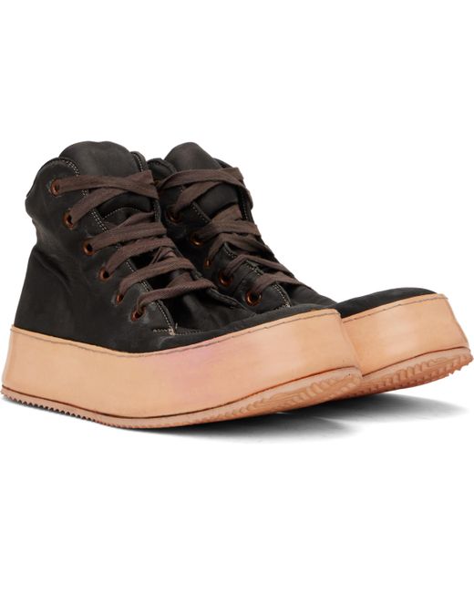 A Diciannoveventitre Black Ssense Exclusive Canua Mid Sneakers for men