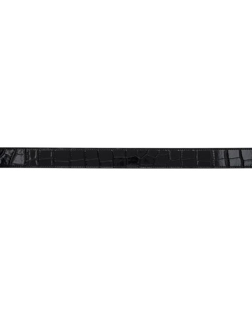 Givenchy Black 4G Reversible Belt