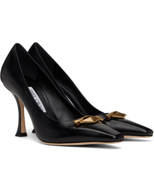 Jimmy Choo ブラック Ryker 90 ヒール Black
