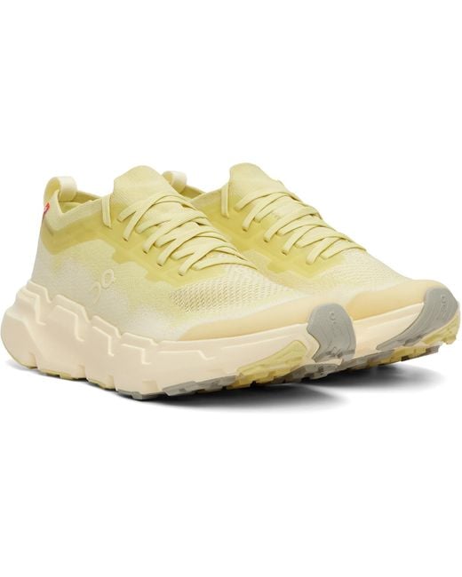 On Shoes Yellow Cloudsoma Sneakers