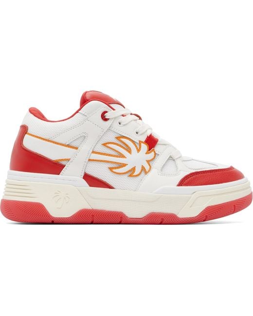 Palm Angels Pink Palm Skate Sneakers for men