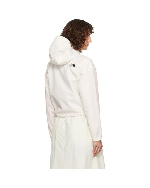 The North Face Natural Off- Quest Cropped Rain Jacket