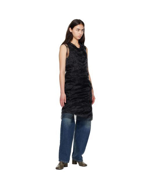 Maison Margiela Black Tabi Décolleté Mule Heels