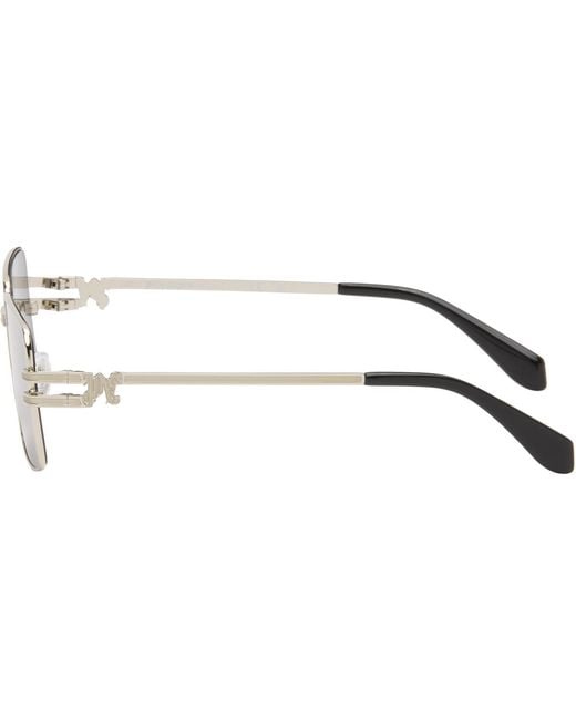 Palm Angels Gray Imperial Sunglasses for men