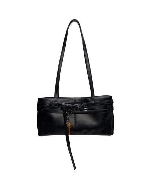 OSOI Black Shoulder Brocle Bag