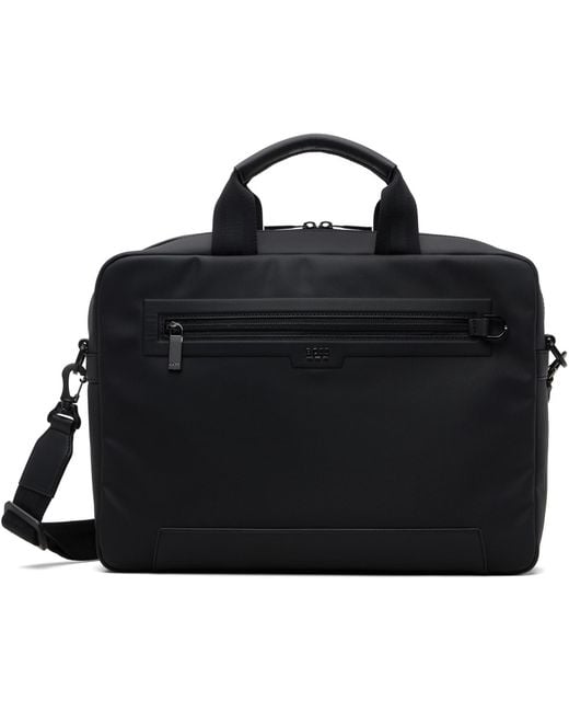 Boss Black Logo Flag Document Briefcase for men