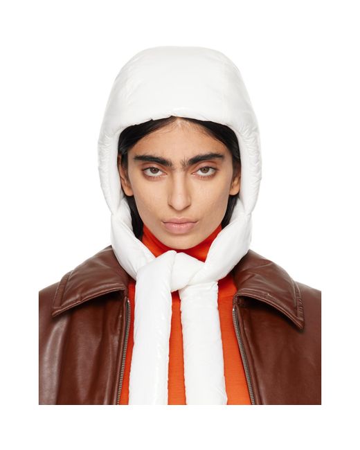 Ruslan Baginskiy White Puffer Bonnet