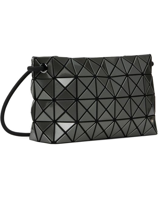 Issey Miyake Black Gunmetal Loop Metallic Bag for men