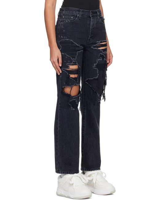 Amiri Black Distressed Jeans